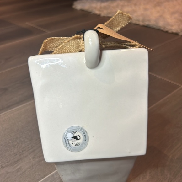 Rae Dunn by Magenta Collection Artisan REST Birdhouse with Nest Graphic - Picture 4 of 14